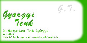 gyorgyi tenk business card